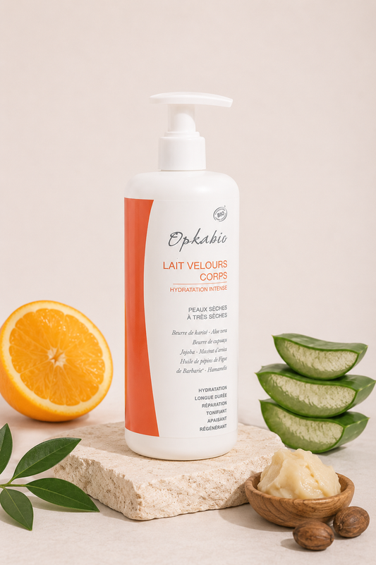 Lait velours corps bio