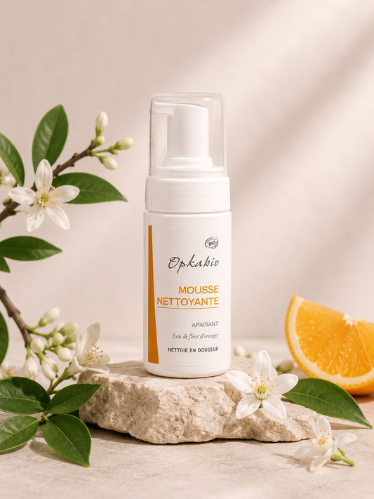 Mousse nettoyante bio